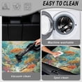 thumbnail image 5 of COEQINE SUV Cargo Liner for Pets, All Season Trunk Liner Machine Washable Cargo Cover Cute Dog Seat Cover for SUV, Sedan, Truck, Universal Fit, Underwater Sea Turtle Coral, 5 of 7