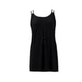 thumbnail image 1 of Ropa Playa Ocean Pacific para Mujer Vestido Eyelet Sin Manga Tirante Cruzado Negro Talla EG, 1 of 4