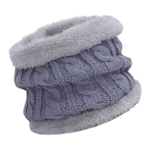 DRAFIDEEP Toddler Girl Scarf Knitted Cotton Winter Wear for Children 1Pack