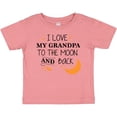 thumbnail image 3 of Inktastic I Love My Grandpa to the Moon and Back Boys or Girls Baby T-Shirt, 3 of 5