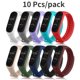 thumbnail image 1 of Correa de silicona para Xiaomi Band 7, 6, 5, 4, 3, 10 unidades/paquete, 1 of 3