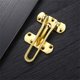 thumbnail image 5 of Cerradura de seguridad con barra basculante | Cerradura de aleación resistente para puertas de entrada, hoteles y apartamentos | Fácil instalación con tornillos | Plateado, rojo, verde, dorado y, 5 of 6