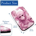 thumbnail image 4 of Monkey Furry Printed Soft 12.5x8.2 Inch Car Armrest Mat Cover Pad Accessory, 4 of 6
