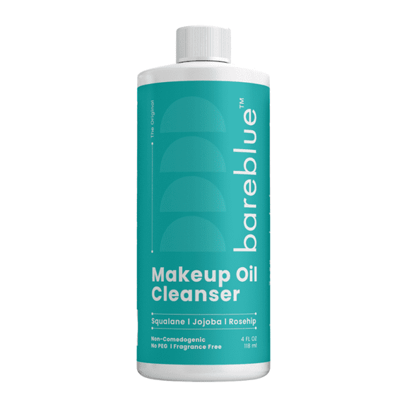 Bareblue Makeup Oil Cleanser with Squalane Jojoba Rosehip 4 fl oz