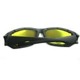 thumbnail image 5 of 1 Motorcycle Sunglasses Wind Resistant Riding UV 400 Night  Foam Glasses Yellow, 5 of 6