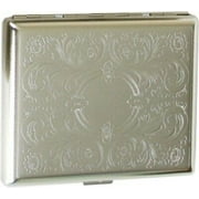 Cigarette Case Regular, King Size or 100's Double Sided Crush-Proof Metal - 3023