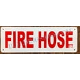 thumbnail image 2 of FIRE Hose Sign (White, Reflective, Aluminium 4X12,Rust Free) (ref-2201), 2 of 4