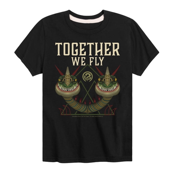 How to Train Your Dragon - Together We Fly - Toddler & Youth Short Sleeve Graphic T-Shirt