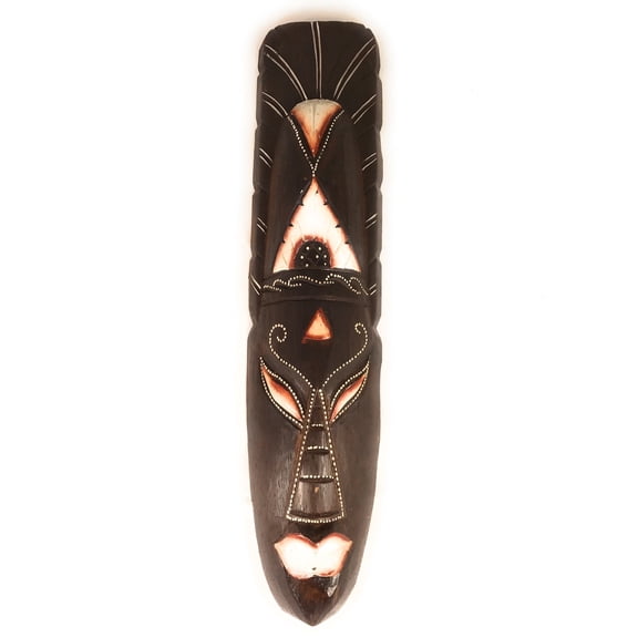 Tribal Chief Tiki Mask 12" - Primitive Art | #wib370650c