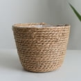 thumbnail image 2 of Seagrass Planter Basket Storage Handmade Rattan Straw Flower Pot Suitable For Every Corner Of The House Woven StrawPot, 2 of 3
