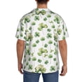 thumbnail image 5 of Easygdp St Patrick's Day3 Men's Casual Short-sleeved Shirt with Pocket and Button Suitable for Beach Vacation Leisure - 4X-Large, 5 of 7