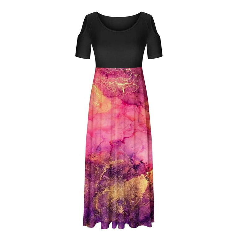 Plus Size, Long Summer Sexy, Maxi Dress for Women with Pockets, Ideal for  Beach, Parties & Teachers - Walmart.com