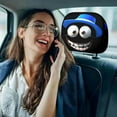 thumbnail image 4 of YiJuHui 6pcs Funny Car Headrest Covers with Big Eyes - Universal Front Seat Protector, Cute Smiling Face Design for Auto Interior Decoration, Holiday Gift Idea, 4 of 8