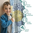 thumbnail image 3 of Blackout Kids Curtains,Boho Bohemia Pioneer Flower Art Childrens Insulated Curtains Set Of 2,Bedroom Essentials,Toddler Room Decor 52"x63"(132x160cm), 3 of 4