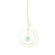 thumbnail image 3 of Moon Ring Rainbow Maker Crystal Hanging Pendant Light Catcher Garden Decor Ndcxsfigh Nuevos Originales, 3 of 9