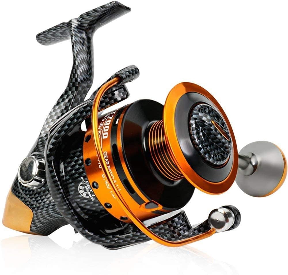 Fishing Reels- 12+1 Bb  Light And Smooth Spinning Reels Carbon Fiber Drag Saltwater Freshwater