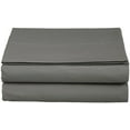 thumbnail image 2 of 1500 Thread Count Single Flat Sheet Queen, Aqua, 2 of 2