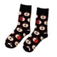 thumbnail image 4 of Calcetines de de casuales de novedad rico y frescos para hombre para mujer , manzana talla inconfundible BLESIY Novedad calcetines de vestir, 4 of 8