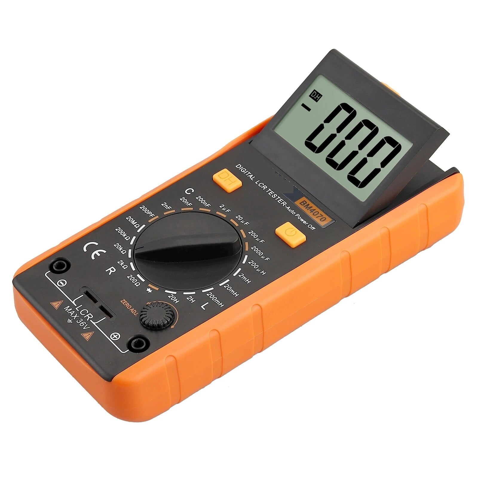 LCR Meter LCR Multimeter Tester For Capacitance Resistance Inductance Measuring Meter Tester With LCD Over Range Display ,Easy to Operate