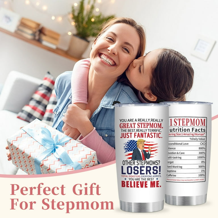 Gifts for Stepmom from Daughter Son,Funny Stepmom Gifts for