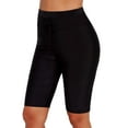thumbnail image 4 of Bas de Maillot de Bain Taille Haute Noir pour Femmes, 4 of 5