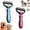 Red + Blue, variant on Pro Pet Grooming Tool for Dogs, Professional Pet Deshedding Brush, Deshedding Tool for Removing Tangles, Knots & Loose Fur, Grooming Brush for Thick Coats (Blue)