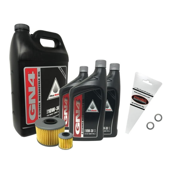 Cyclemax Oil Change Kit 10W-30 Motor Oil for 2016-2023 Honda Pioneer 1000