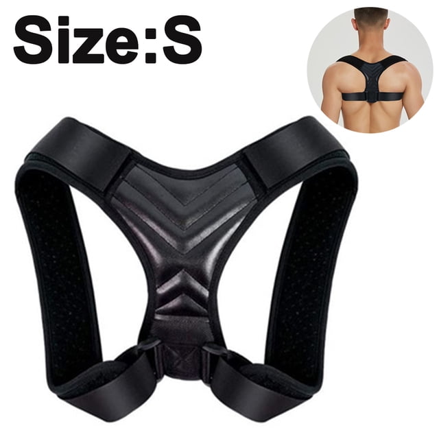Posture Corrector for Men and Women, Upper Back Brace for Clavicle Support, Adjustable Back Straightener and Providing Pain Relief from Neck, Back & Shoulder,