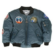 Up and Away Space Shuttle Jacket Blue 4 Toddler