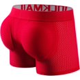 thumbnail image 6 of JOCKMAIL 2PCS/Pack Mens Padded Boxer Brief for Enhancing Buttocks Male Underpants Boxers Pack of 2 Padding Underwear, 6 of 7