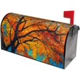 thumbnail image 2 of Autumn Maple Leaves Mailbox Covers Magnetic Yellow Fall Leafs Mailbox Cover Thanksgiving Mailbox Cover Magnetic Mailbox Wraps Standard Size 18" X 21" Holiday Garden Mailboxs Decorations for Outside, 2 of 6