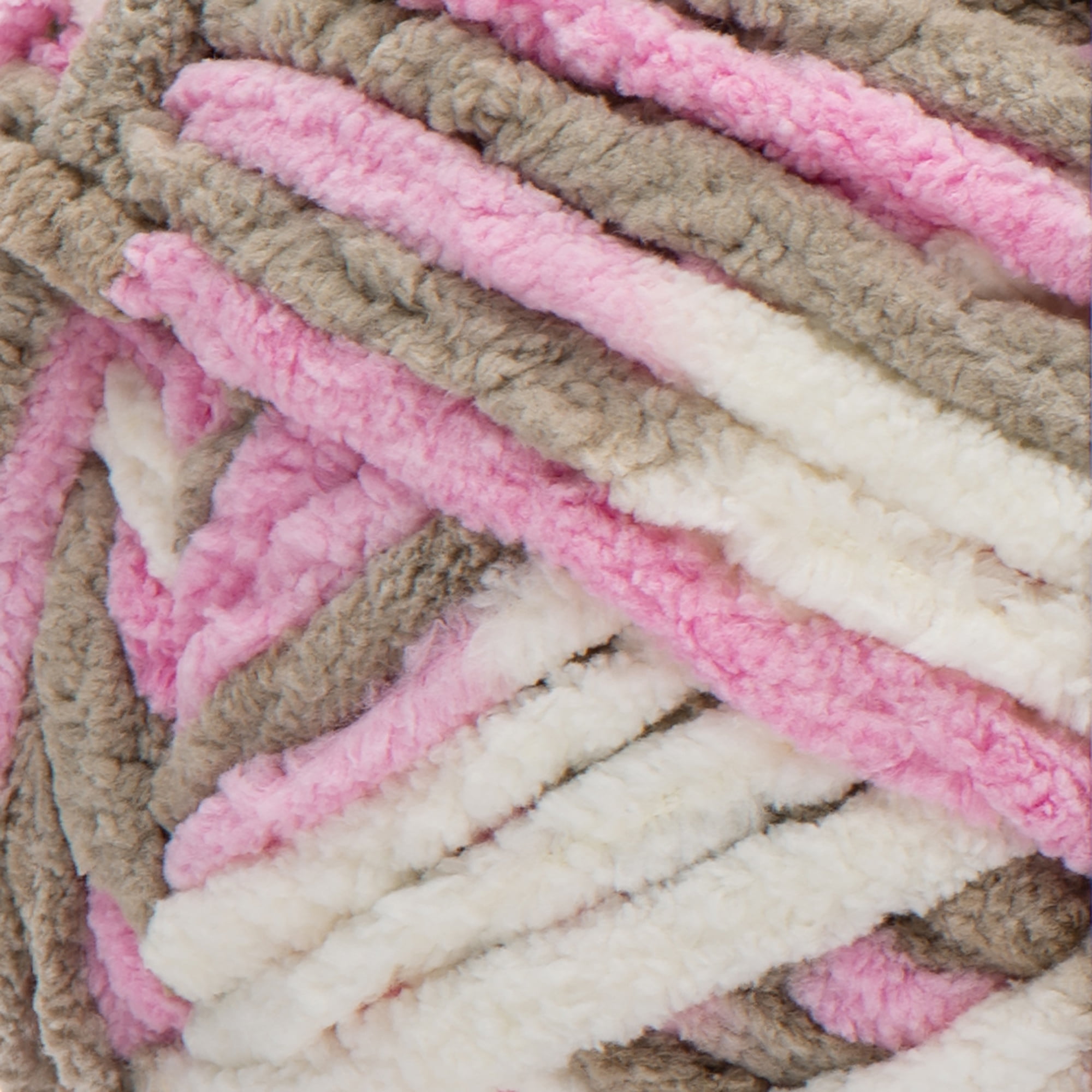 Bernat® Baby blanket™ #6 Super Bulky Polyester Yarn, Little roses 10.5oz/300g 220 Yd (2pk)