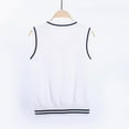 thumbnail image 3 of Stylish Girls Sweaters Lightweight Sleeveless Pullover Knitwear for Everyday Casual Wear and Outdoor Activities, 3 of 3