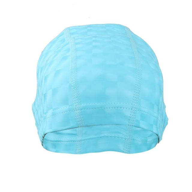 Sombrero de Natación para Adultos Baoblaze Impermeable transpirable color Azul claro tamaño 50 cm