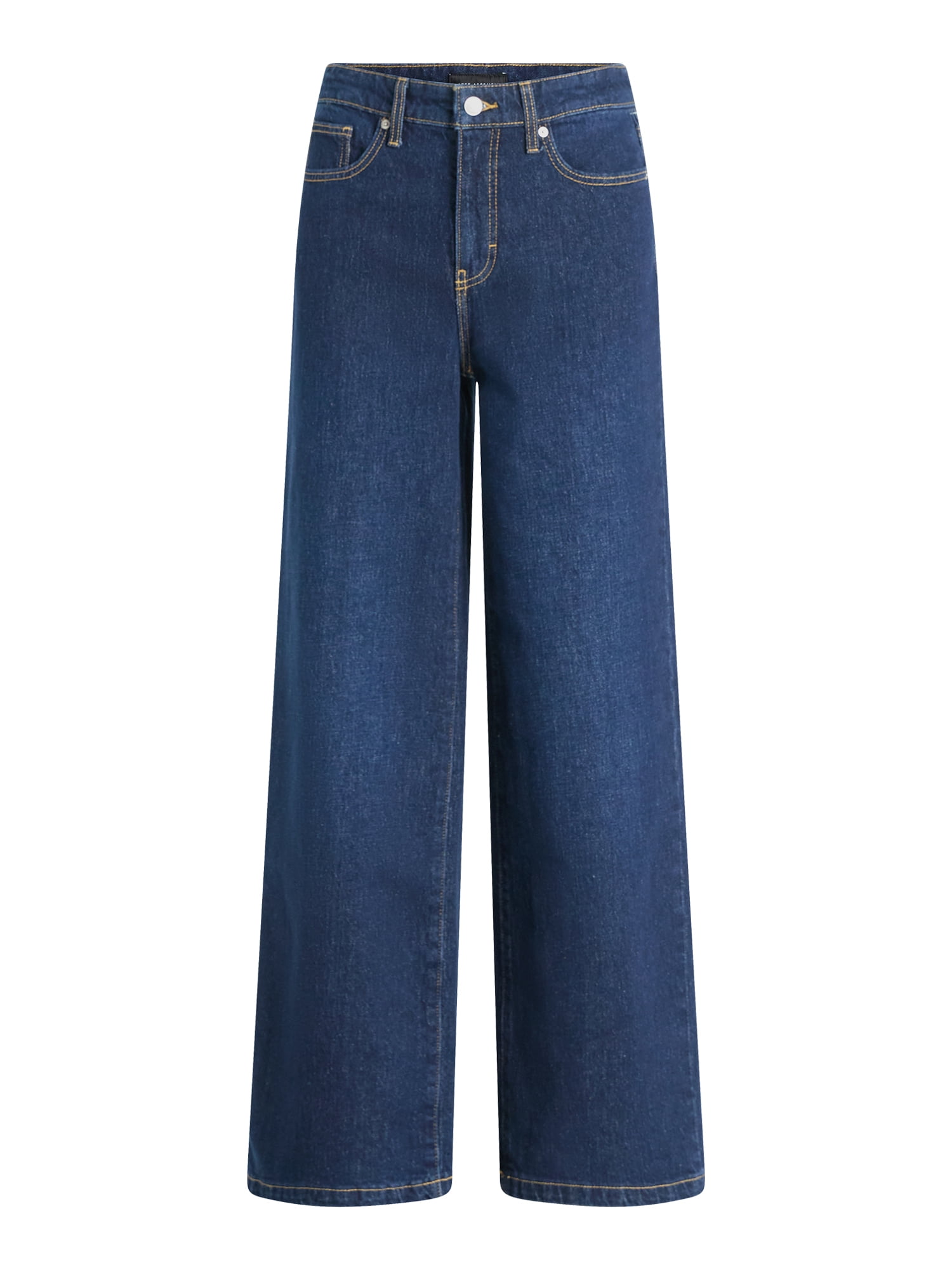 Free Assembly Women's Mid Rise Full Length Bootcut Jeans, 32" Inseam, Sizes 0-20