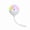 White, variant on Powered - Colorful Rotating Magic Ball Light with 360° Rotation And 7 Colors, Perfect for Disco Halls, Bars, Bedrooms, Home KTV, Flashing Lights for Family Parties, And Stage Lighting