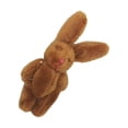 thumbnail image 1 of Billuyoard Mini Conejos Conjuntos Hogar Conejito de Peluche Colgante Muñeca Regalos Marrón 4.5cm Type1 NO1, 1 of 6