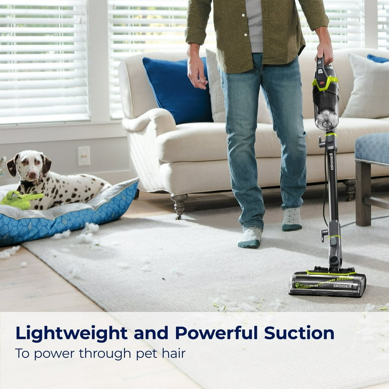 BISSELL Pet Hair Eraser Slim Corded Stick Vacuum Cleaner 3875U