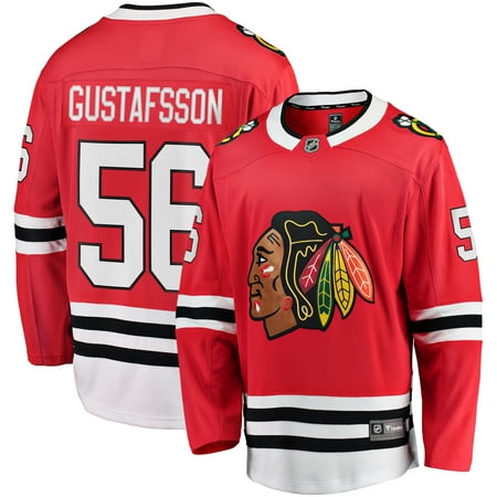 Erik Gustafsson Chicago Blackhawks Fanatics Branded Youth Breakaway Player Jersey -