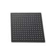 thumbnail image 6 of Mocoloo 12 Inch Black Rainfall Shower Head - Square Solid Ultra Thin Stainless Steel, 6 of 11