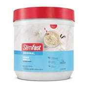 (3 pack) SlimFast Original Meal Replacement Shake Powder, French Vanilla, 12.83 oz, 14 Servings
