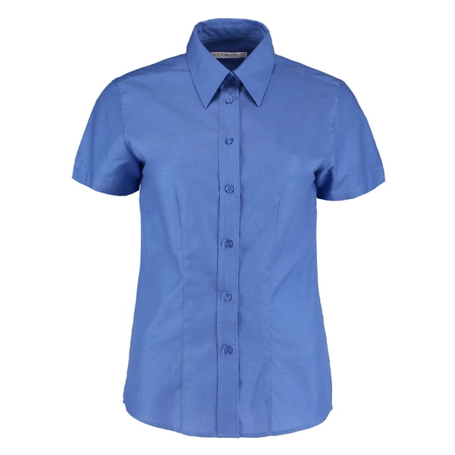 Kustom Kit Chemise Manches Courtes Oxford Workwear pour Femme