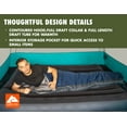 thumbnail image 5 of Ozark Trail 30-Degree Cold Weather Mummy Sleeping Bag, Blue, 85"x33", 5 of 16