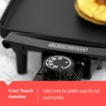 thumbnail image 3 of Applica Electric Griddle - Family Sized, Variable Temperature, Non-Stick, Black, 3 of 5