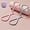 Pink 15lb + Grey 35lb, variant on ABPETE Resistance Bands, Figure 8 Exercise Bands for Women Men, Portable 8 Shaped Resistance Bands for Arms Back Stretch Training(Purple 15lb)
