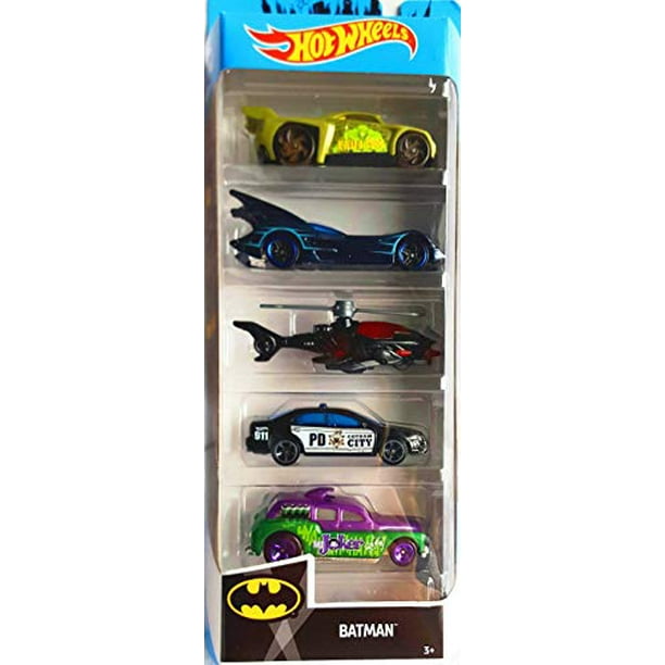 Hot Wheels 2019 Batman 164 Scaled 5Pack