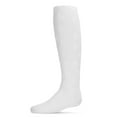 thumbnail image 3 of MeMoi Women's Flocked Sassy Bow Nylon Tights - Girls - Female, 2-4, Winter White, 3 of 6