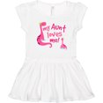 thumbnail image 3 of Inktastic My Aunt Loves Me Girls Toddler Dress, 3 of 5