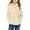 Beige, variant on Wyobmus Girls Fuzzy Fleece Pullover Hoodies Long Sleeve Sweatshirt Casual Loose Outwear Coat With Pockets 5-14 Years Beige
