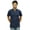Navy Blue, variant on Atasi Men's Mandarin Collar Blue Denim Kurta Half Sleeve Casual Tunic-S